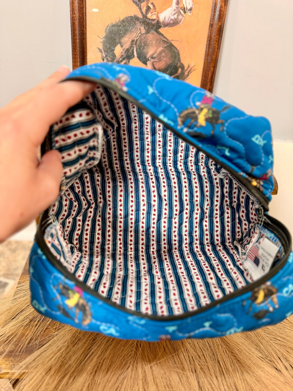 Rosie Rider Large Makeup Bag