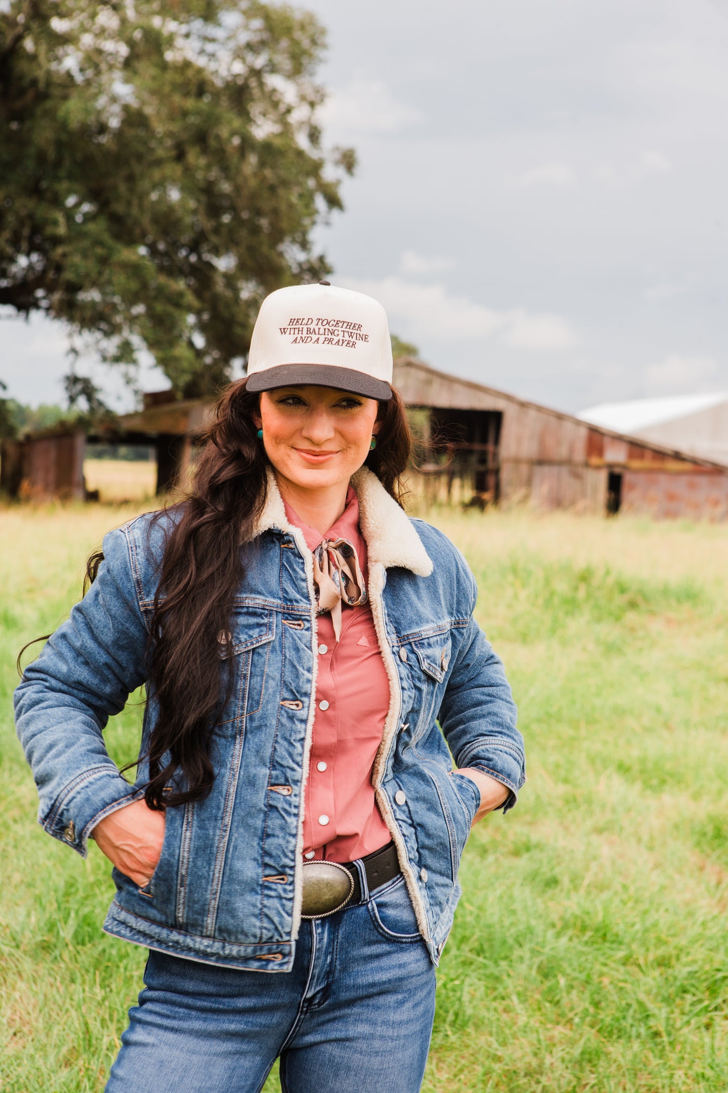 Bailing Twine Trucker Hat