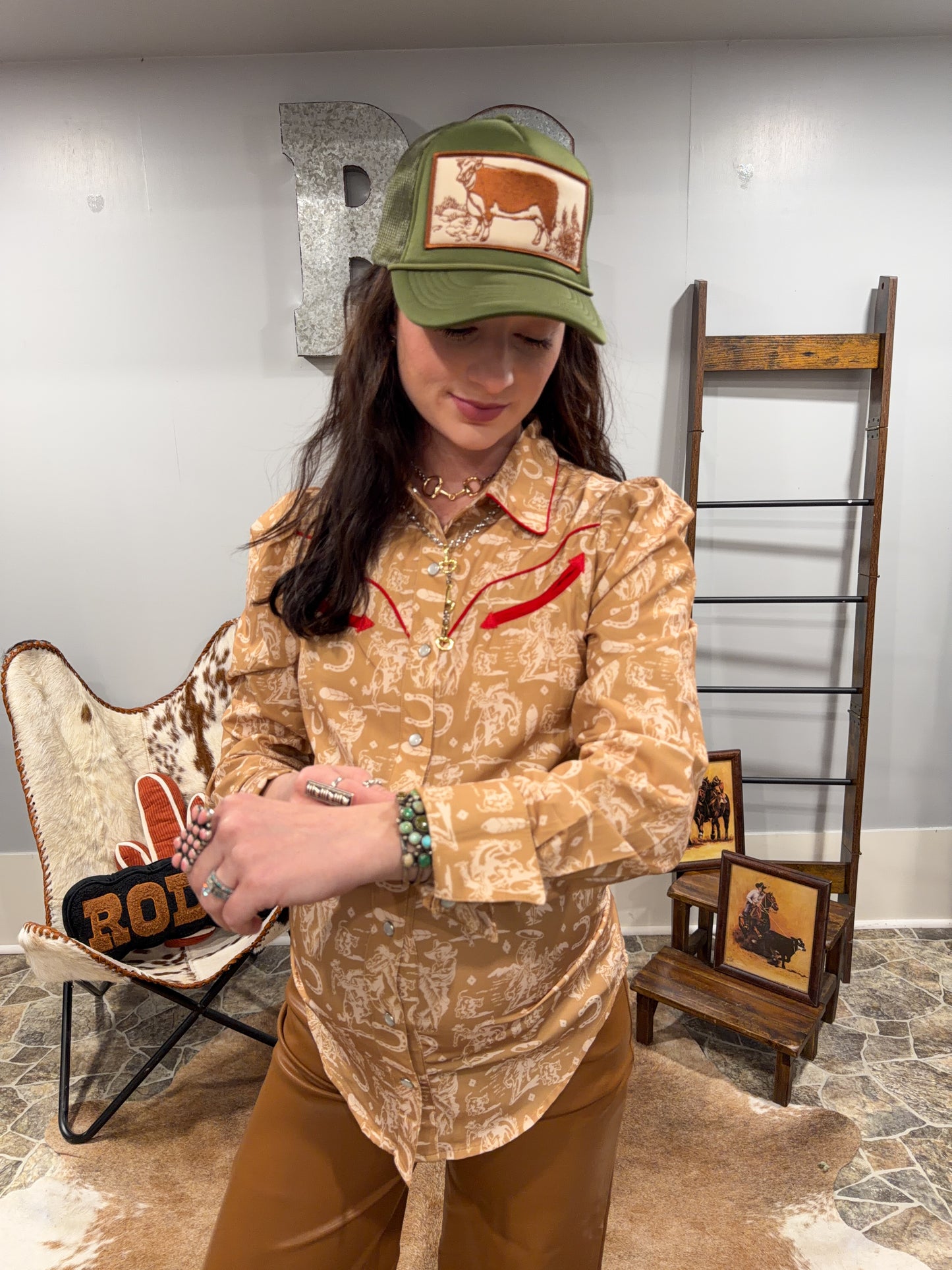 The Saddle Up Sweetheart Pearl Snap