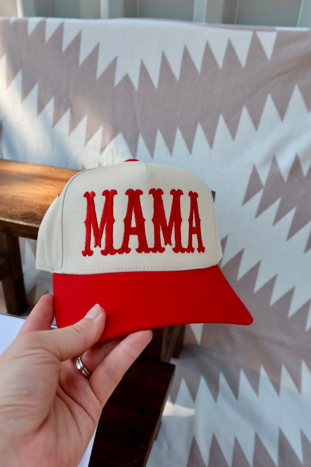 MAMA Trucker- Red