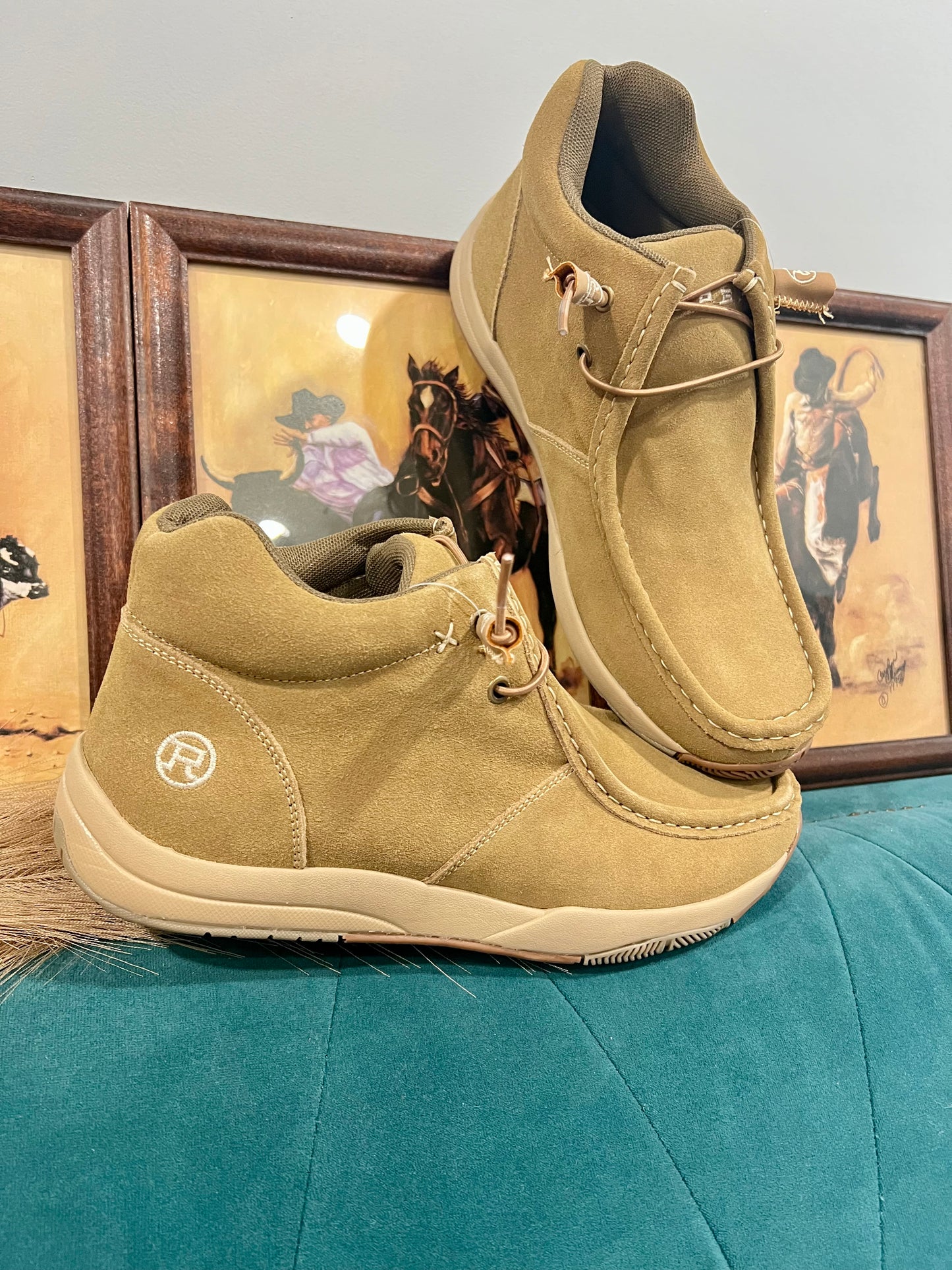 Men’s Lace Up Shoe- Tan