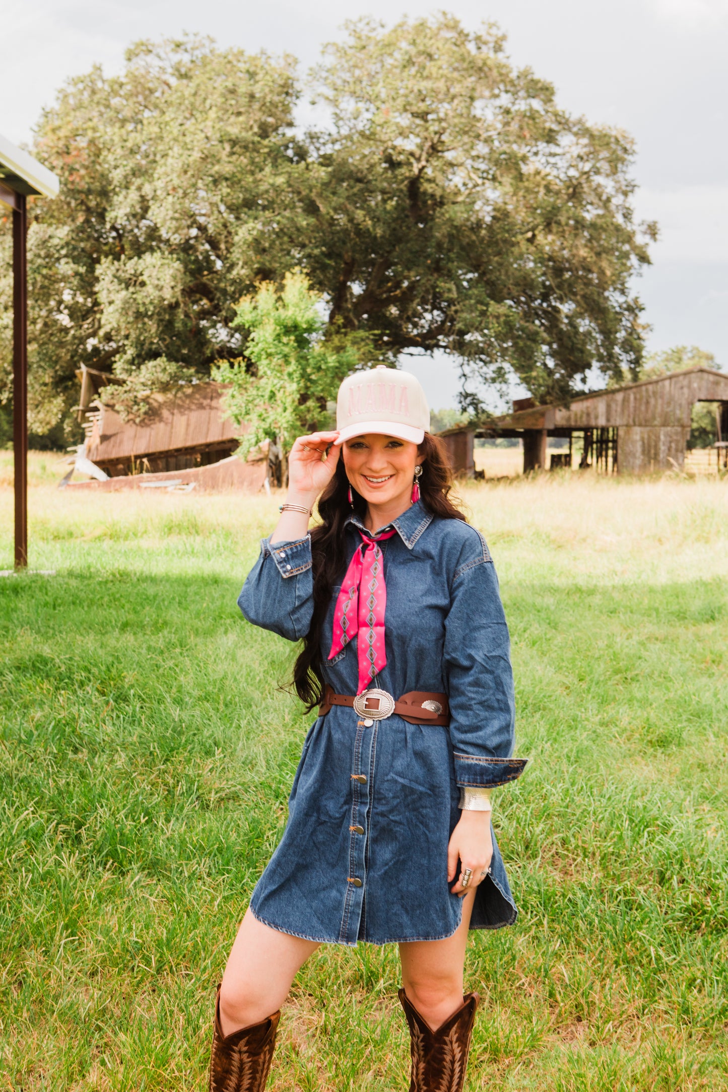 MAMA Trucker- Light Pink