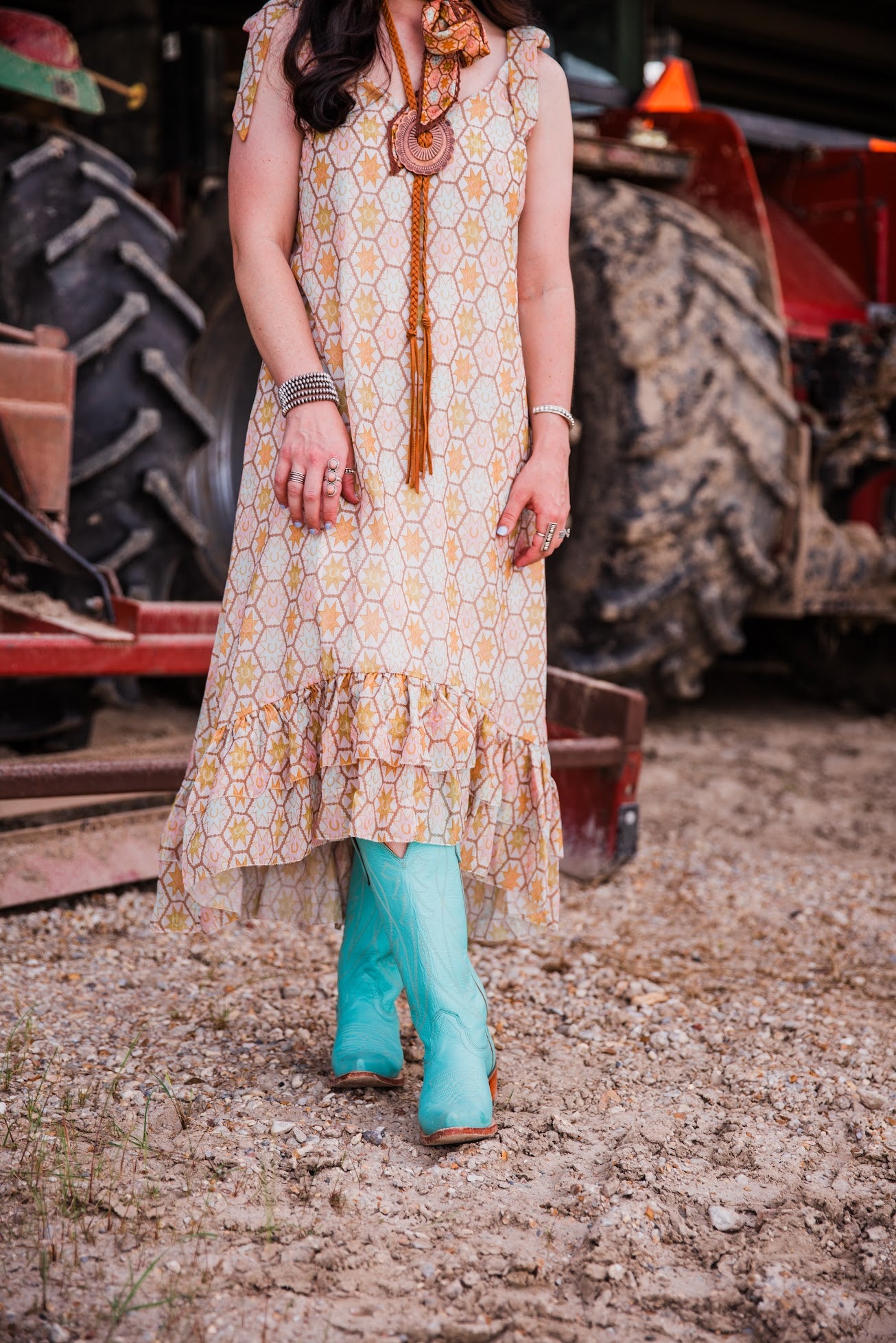 The Lynsey Boot in Tiffany Blue