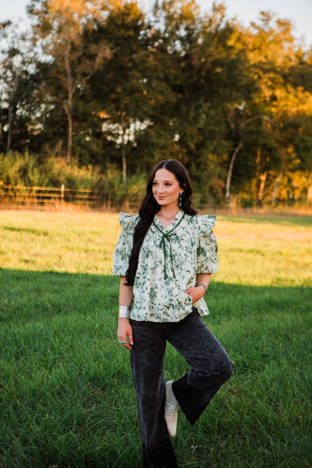 The Honey Black Stone Jean