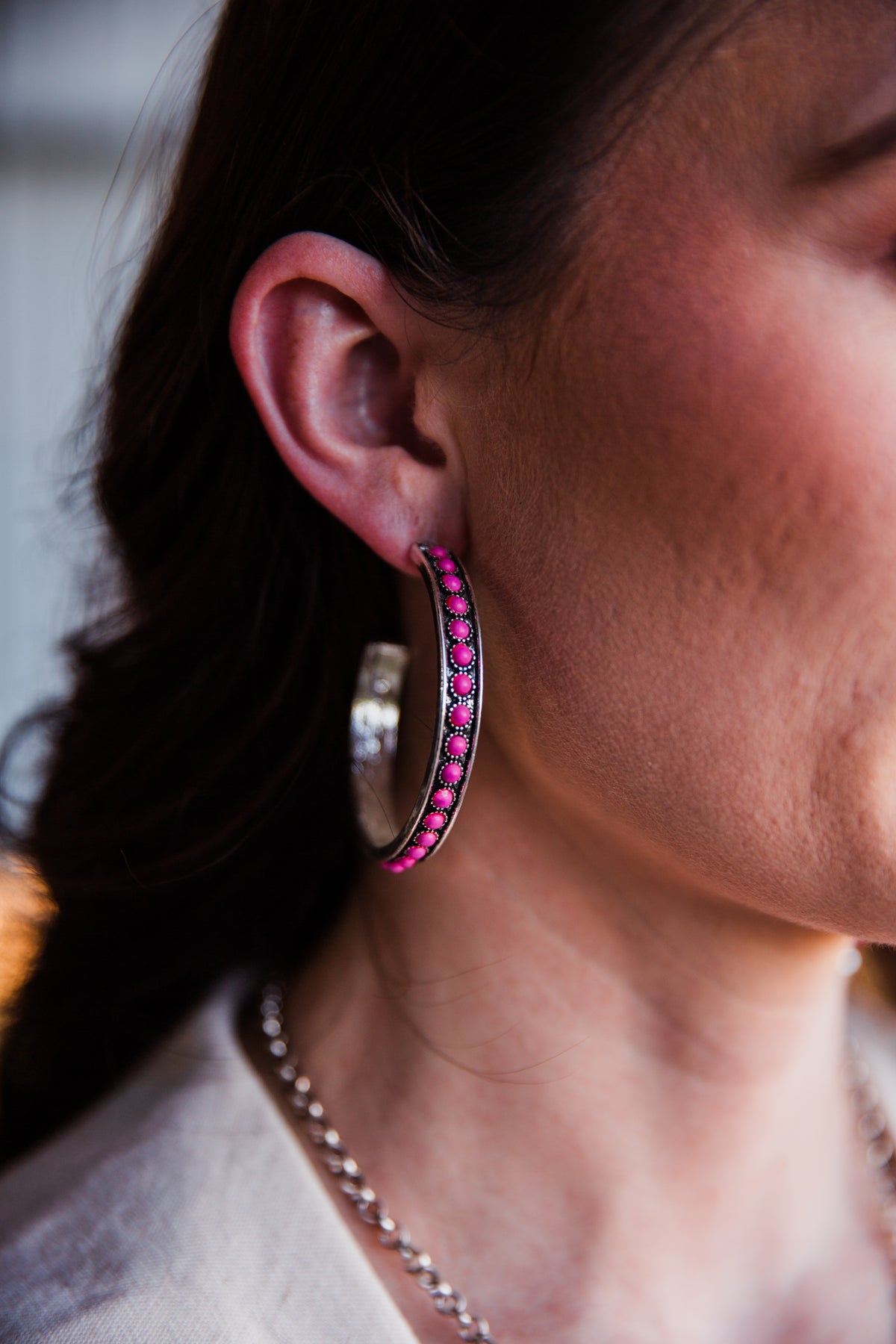 Clay's Hoop Earring
