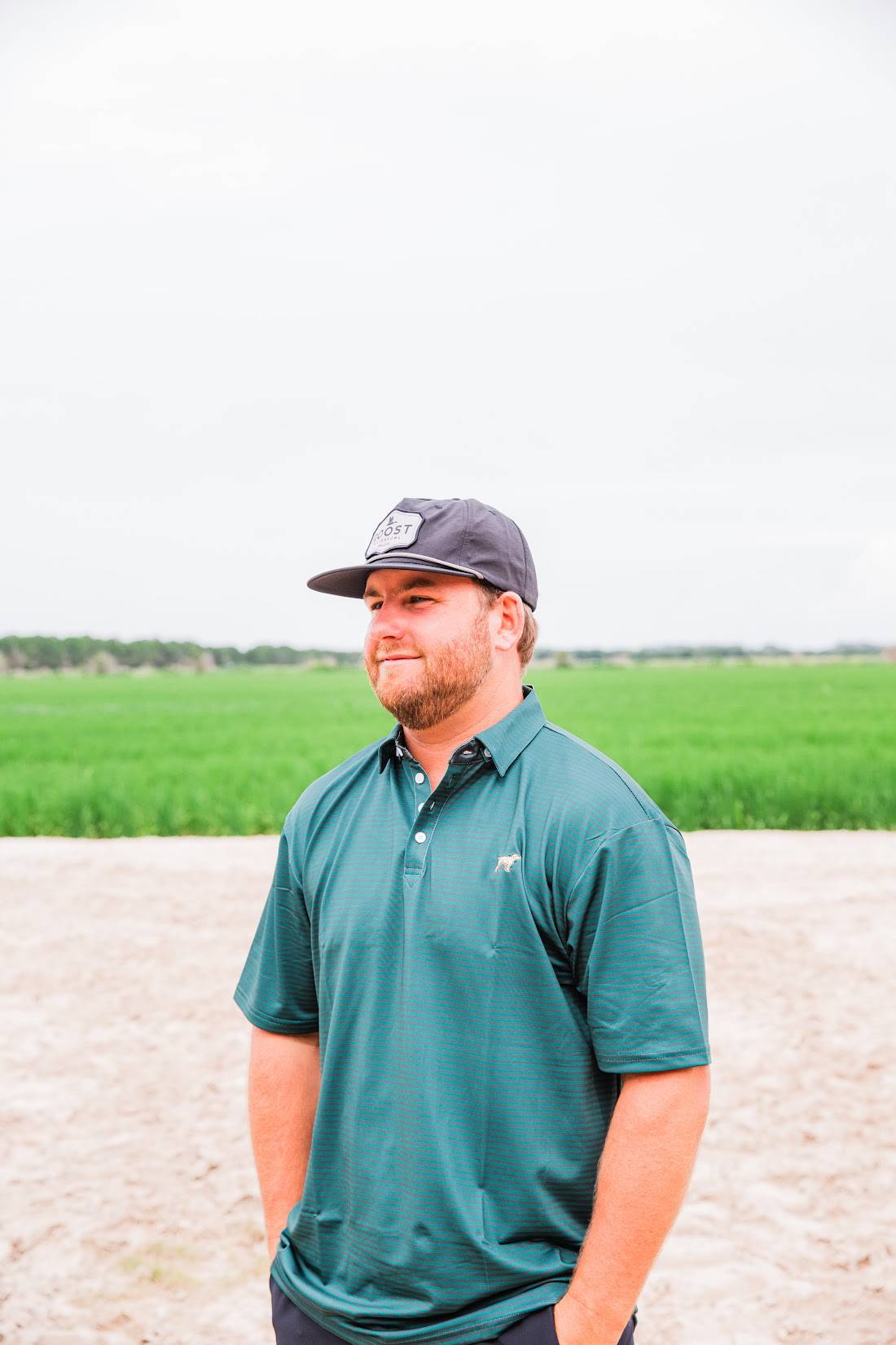 Signature Polo in Hunter Green
