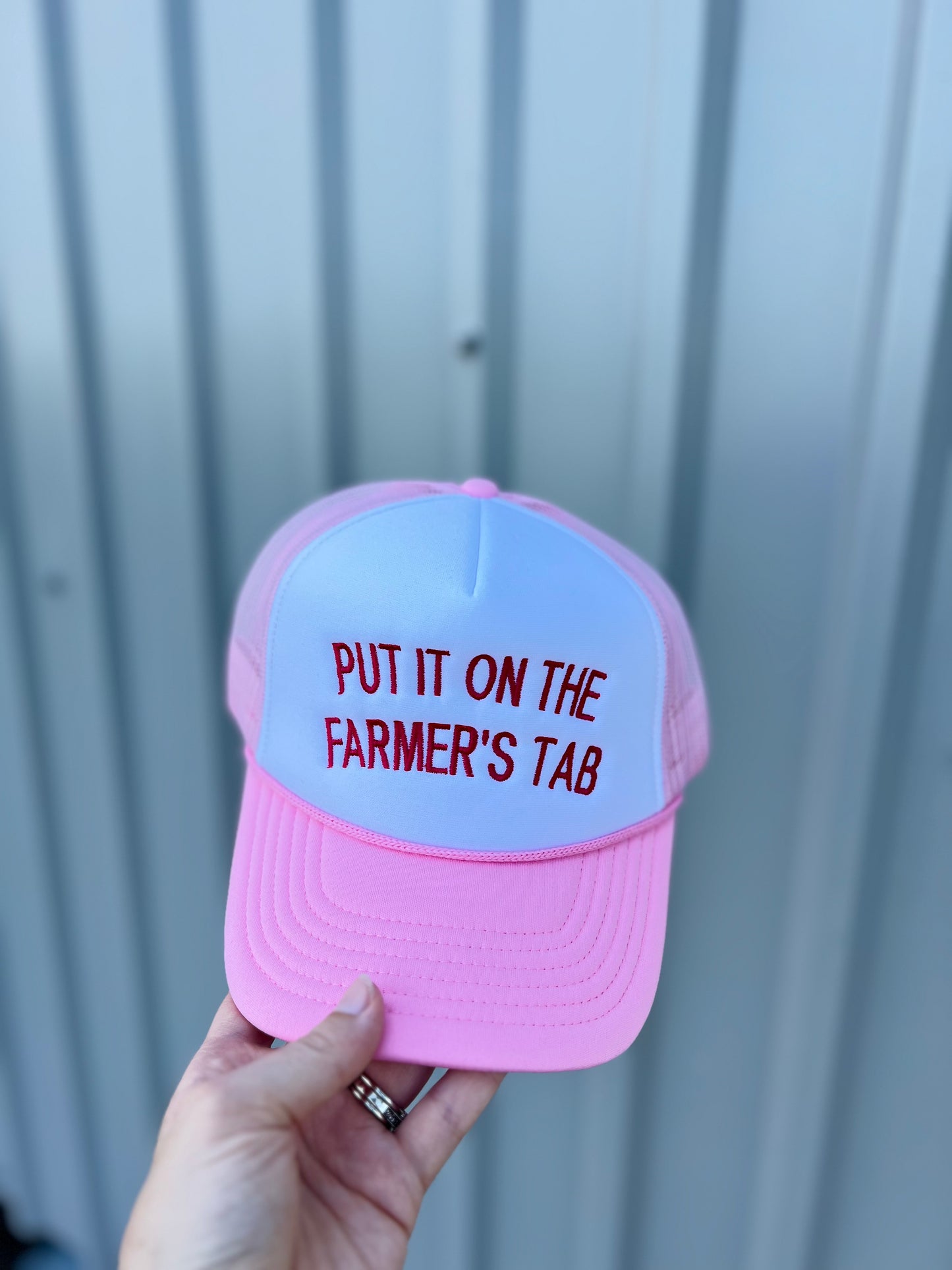 'Put it on the Farmer's Tab' Foam Trucker