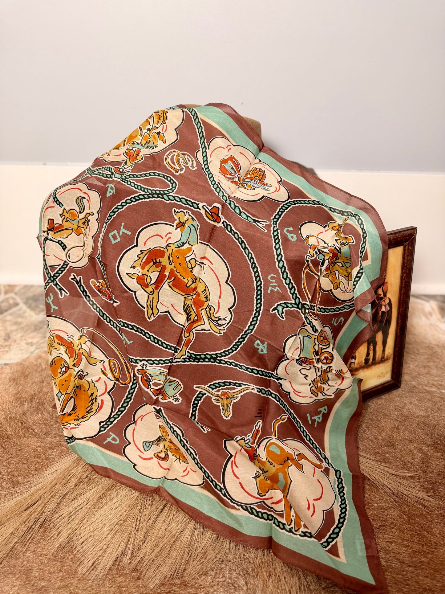 Retro Roping Shorty Wild Rag