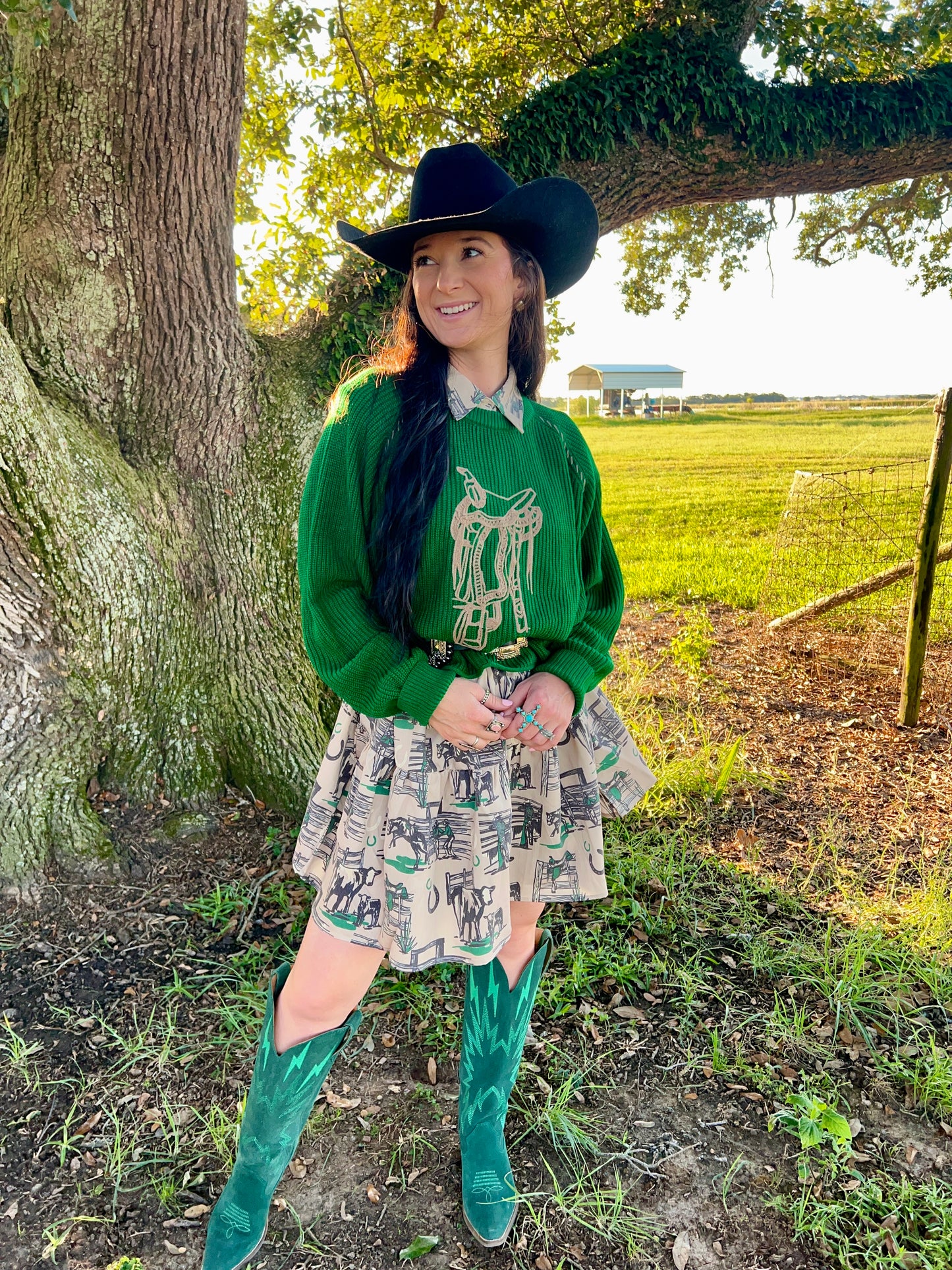 Saddle Straps Sweater