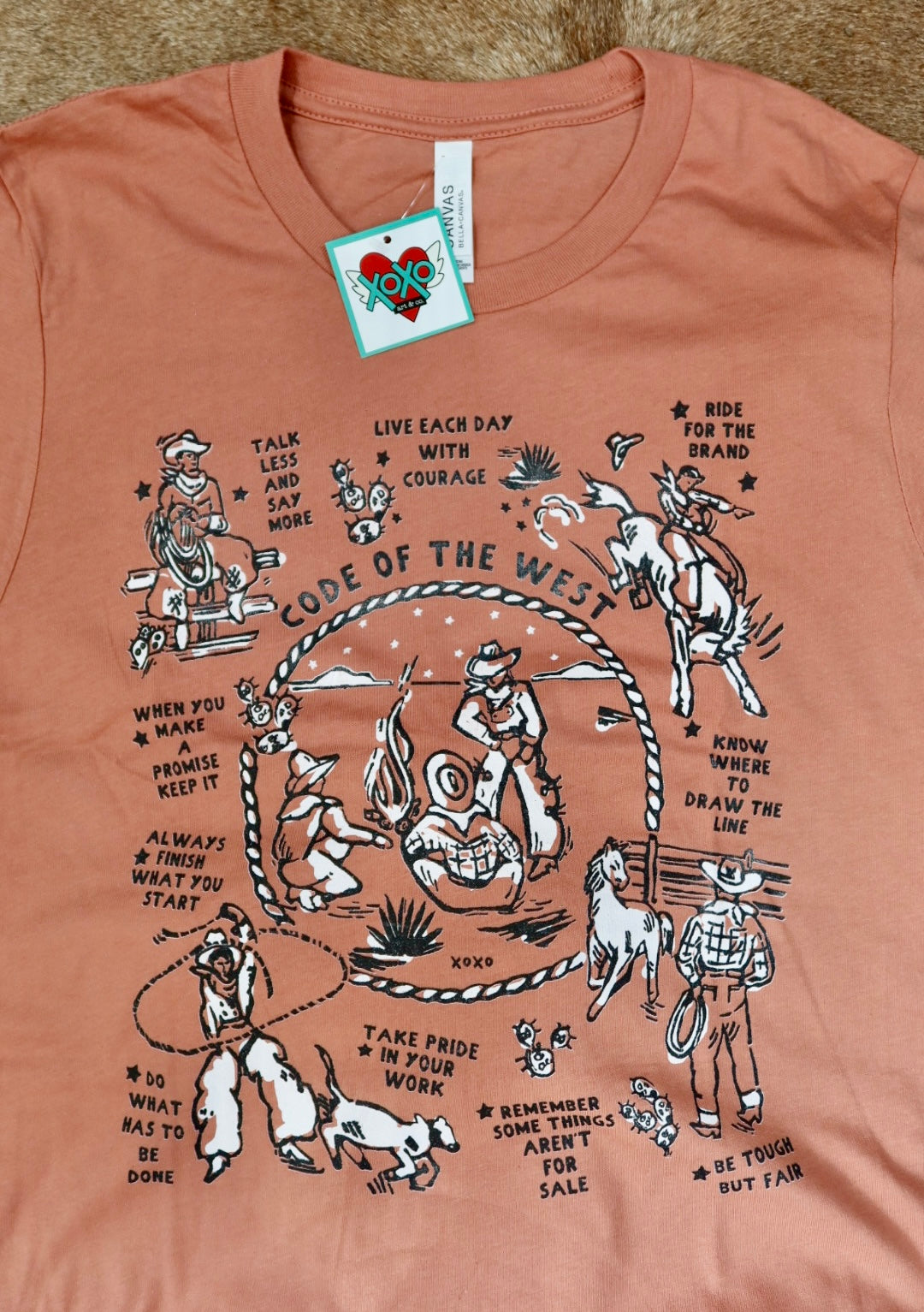 Code of the West Graphic Tee