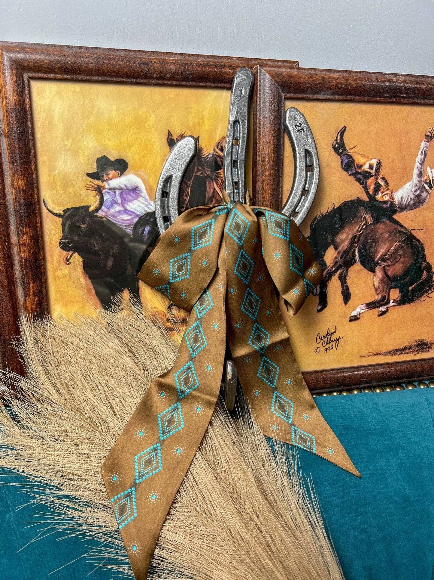 Hold Your Horses Twilly - Brown - Big Country's Western Wear