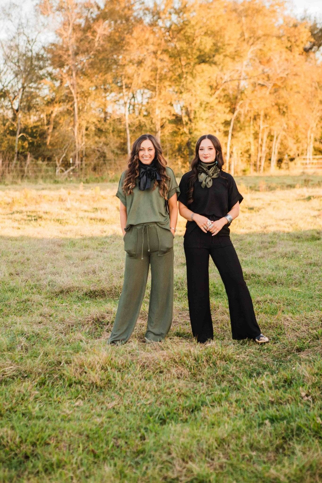 Solid Olive Green Rag - Big Country's Western Wear