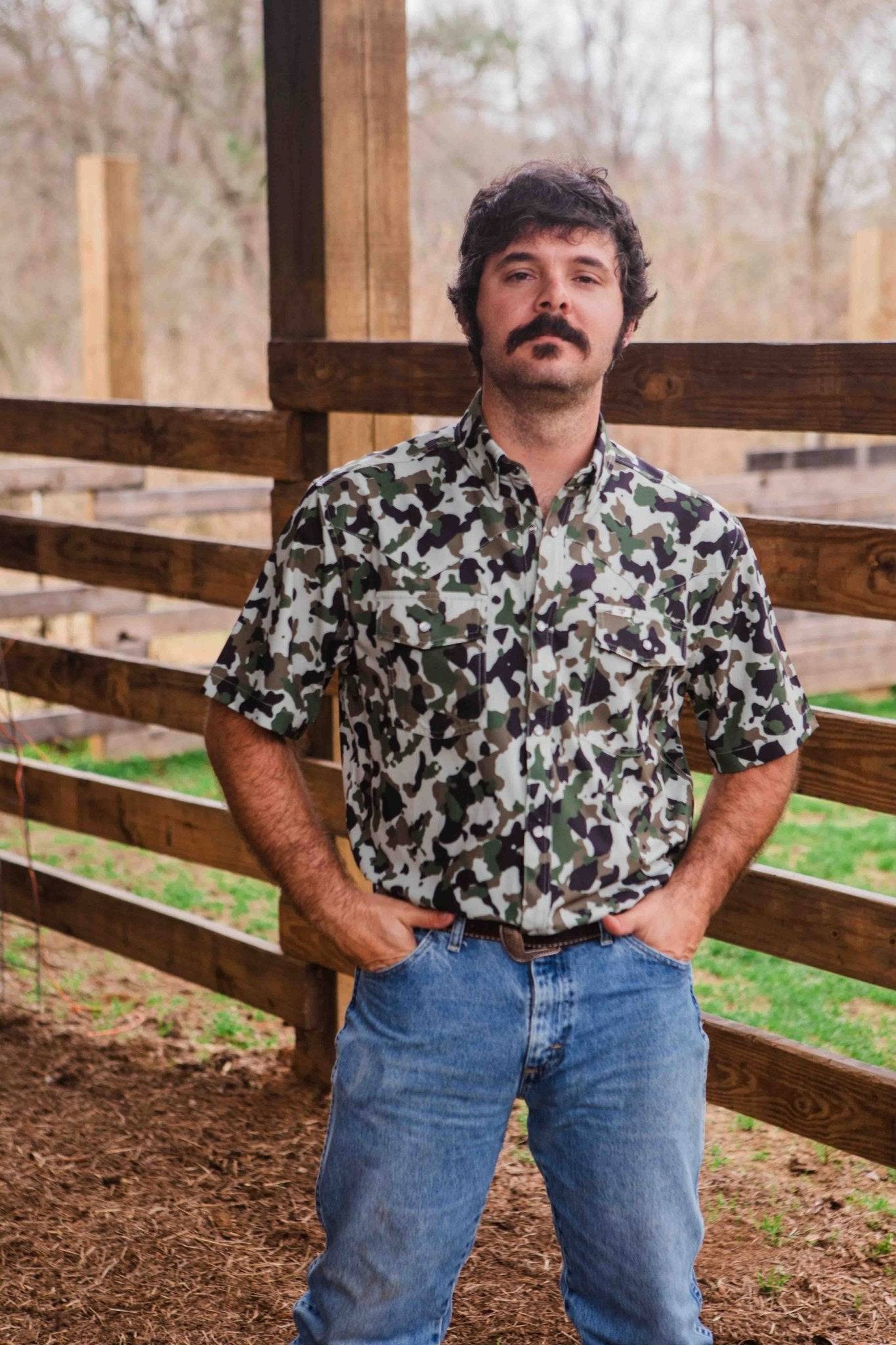 The Camo 2.0 Pearl Snap - Big Country's Western WearSmall