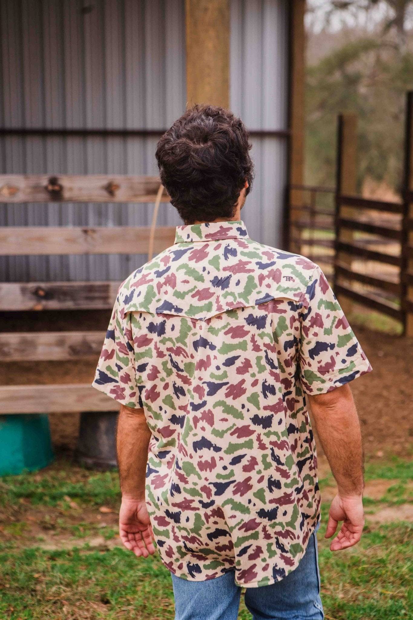 The Camo Pearl Snap - Big Country's Western WearSmall