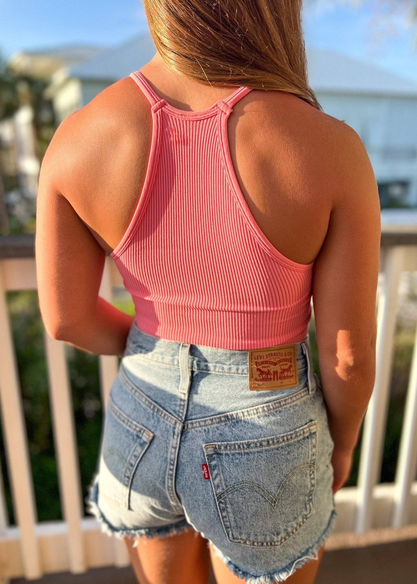 The Chia Tank - Big Country's Western WearM/LPink