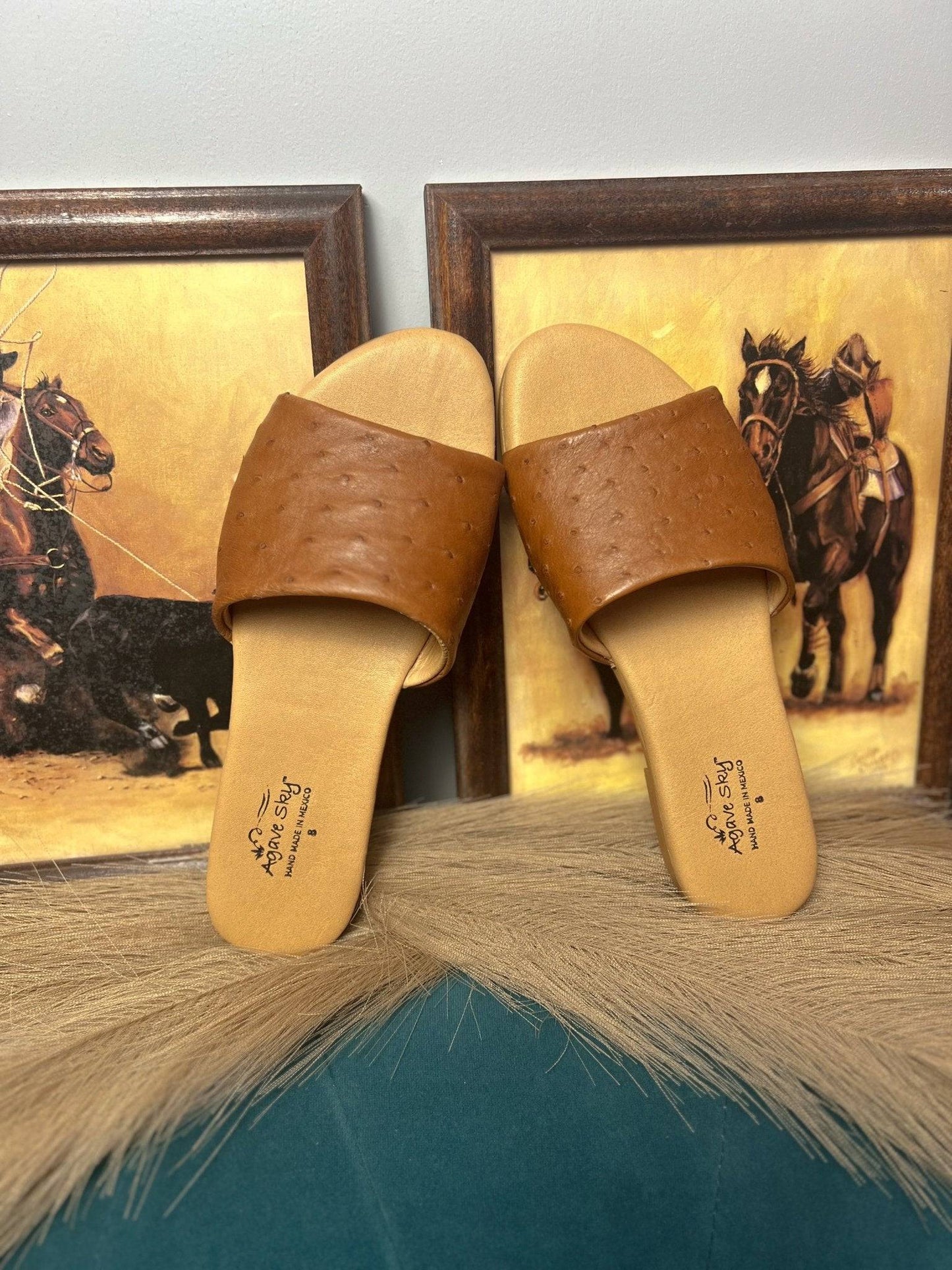 The Eva Burnt Umber Sandal - Big Country's Western Wear6