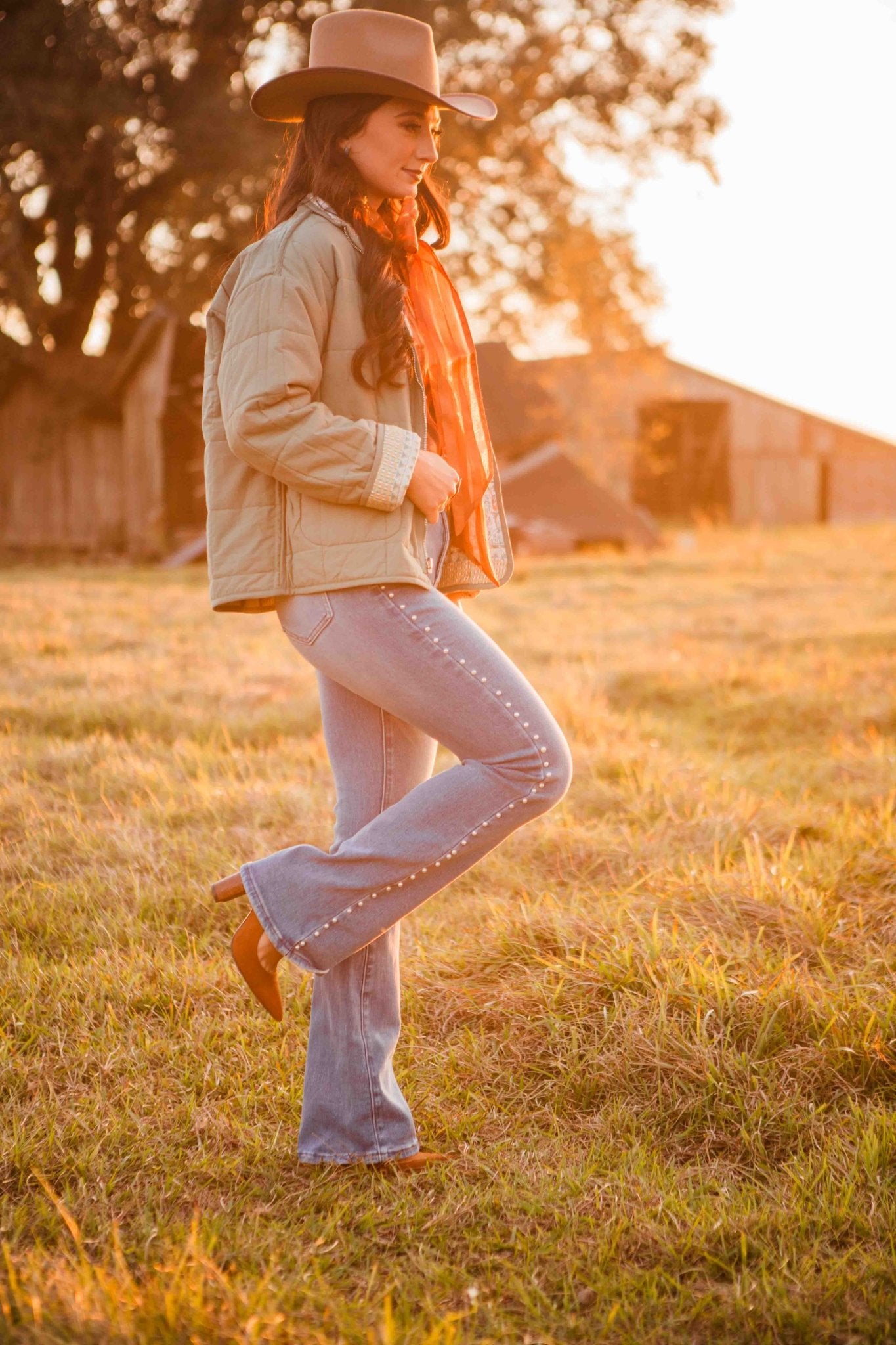 The Punchy Pearl Denim - Big Country's Western Wear1