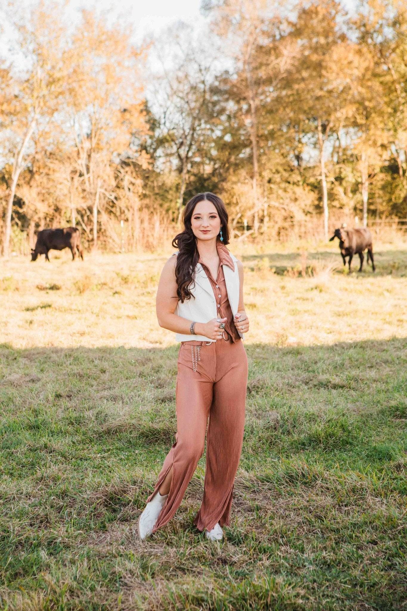 The Sterling Vest - White - Big Country's Western WearSmall