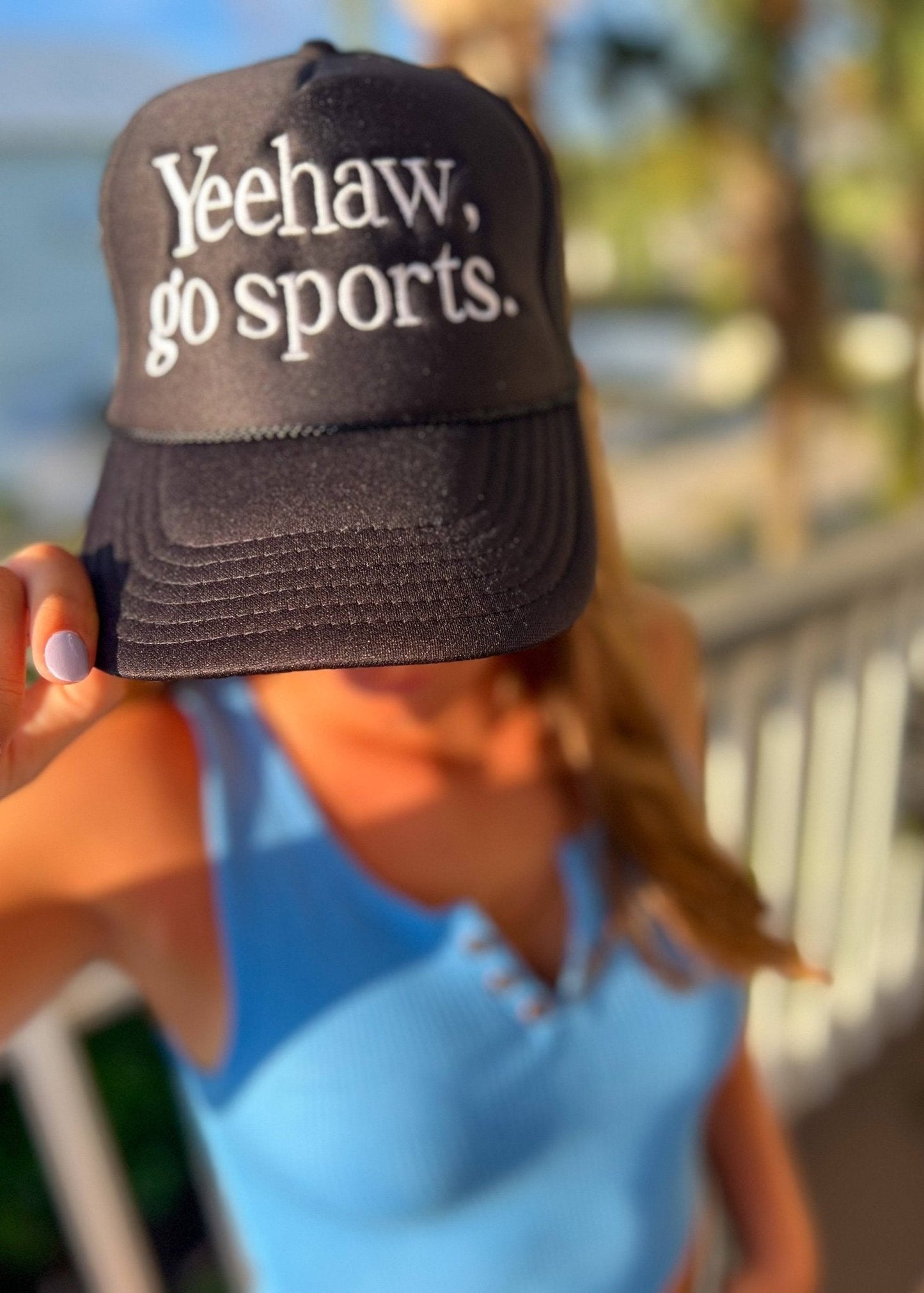 Yeehaw, Go Sports Trucker - Big Country's Western Wear