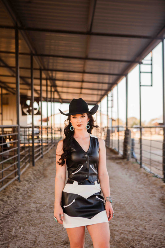 Cowboy DNA Leather Vest