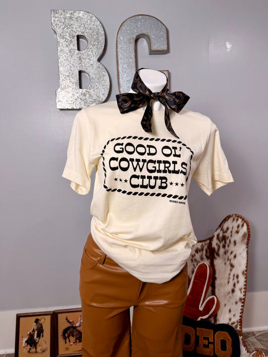 Good Ol' Cowgirls Club Graphic
