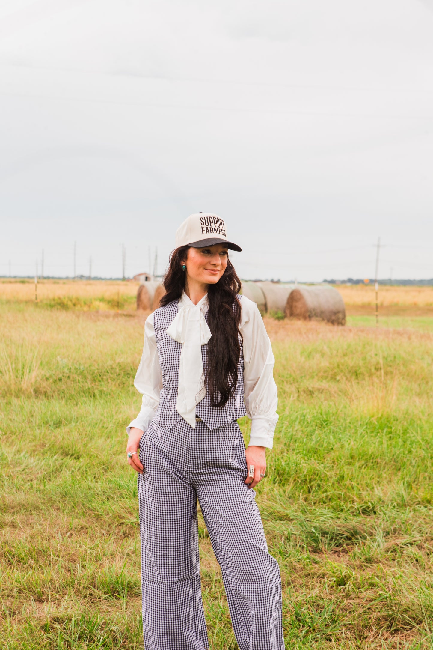 The Georgina Gingham Pant Set