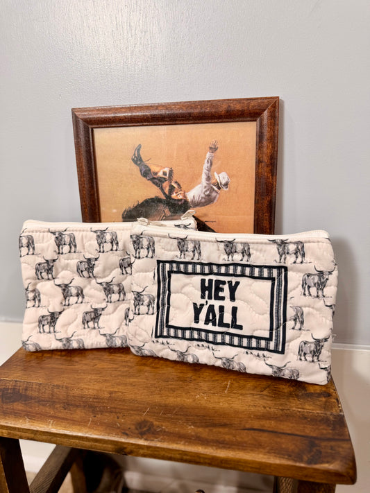 Quilted Small Makeup Bag for Beauty Essentials