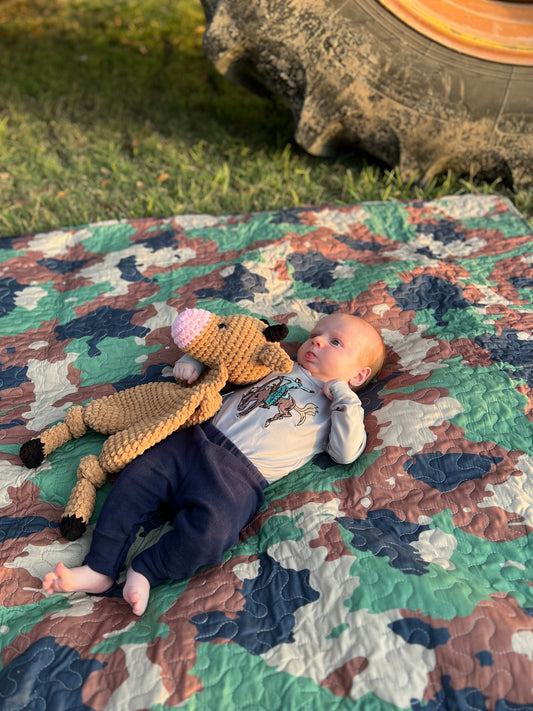 The Cool It Camo Quilted Nap Mat