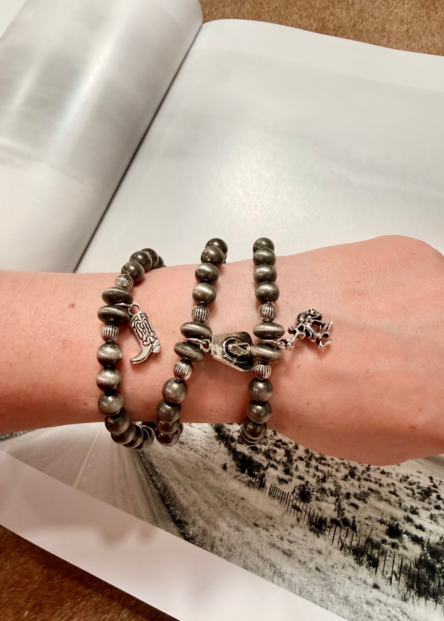 The Tisha Set in Navajo Pearl