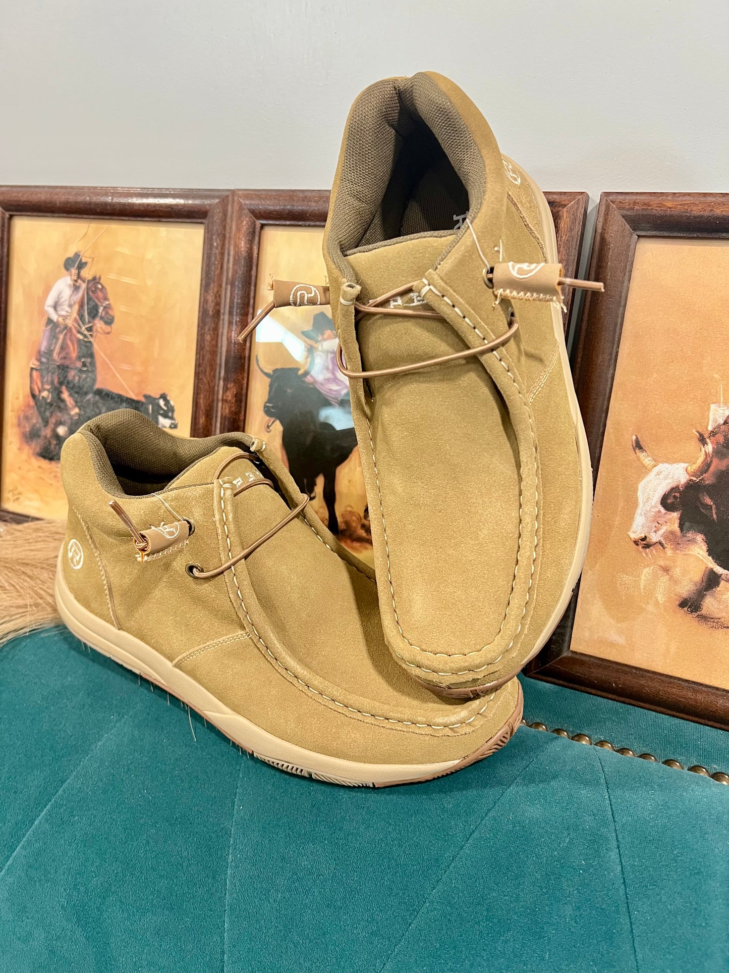 Men’s Lace Up Shoe- Tan