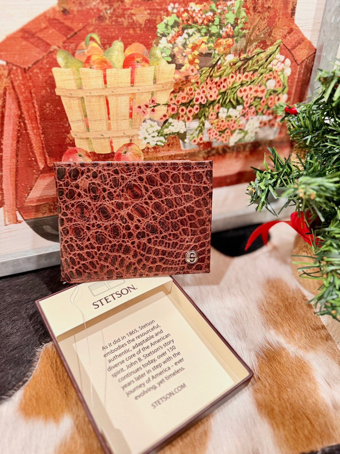 Stetson Bifold- Cognac