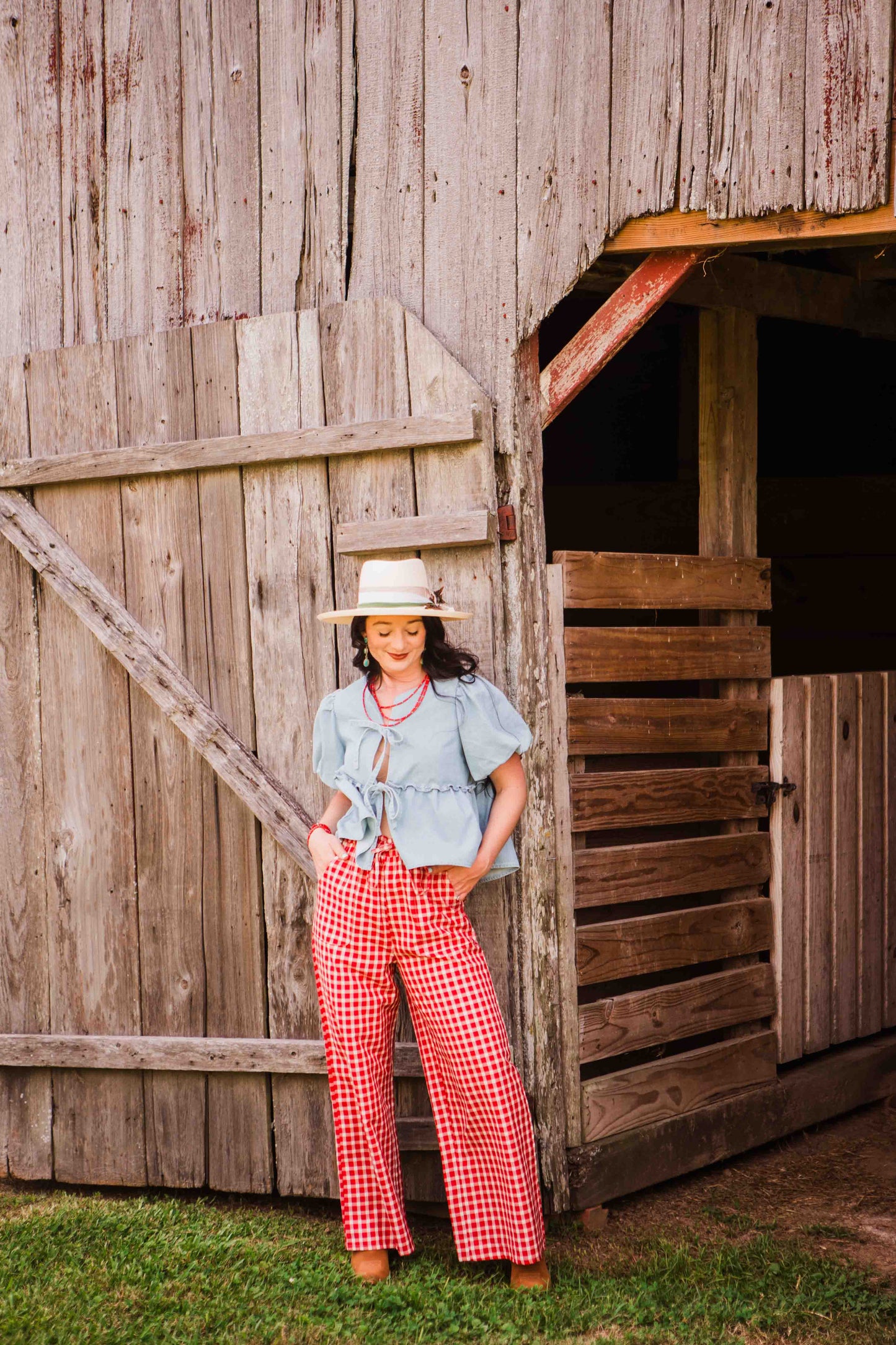 The Meade Checkered Pants