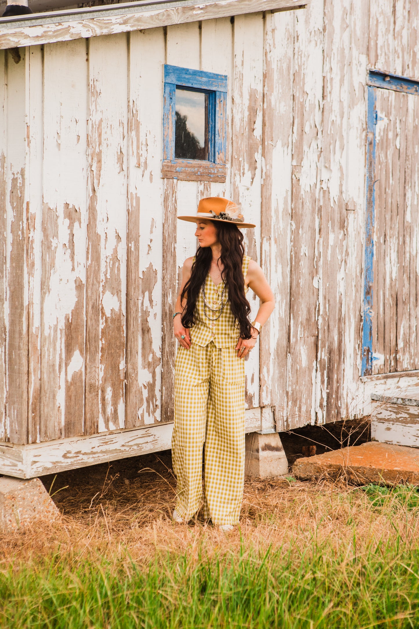 The Tanya Gingham Pants