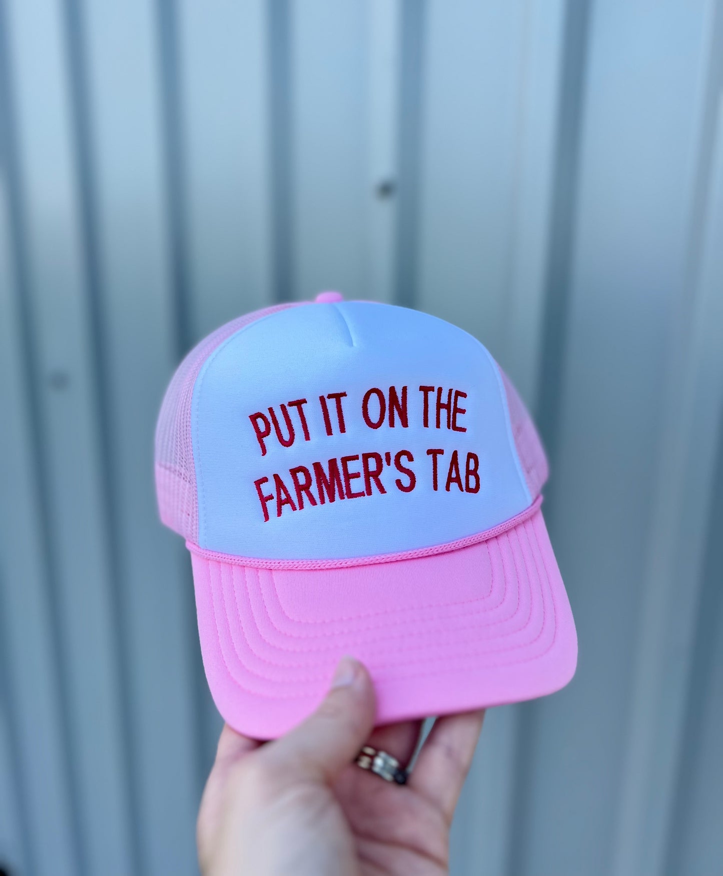 'Put it on the Farmer's Tab' Foam Trucker
