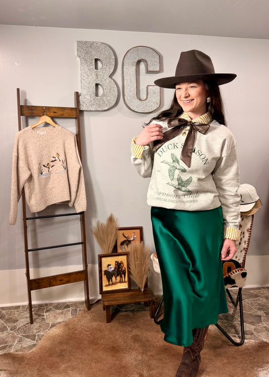 Duck Season Survivor Club Sweatshirt