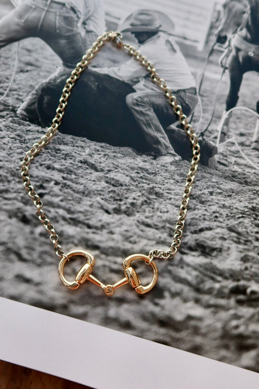 The Jules Stainless Steel Bit Necklace
