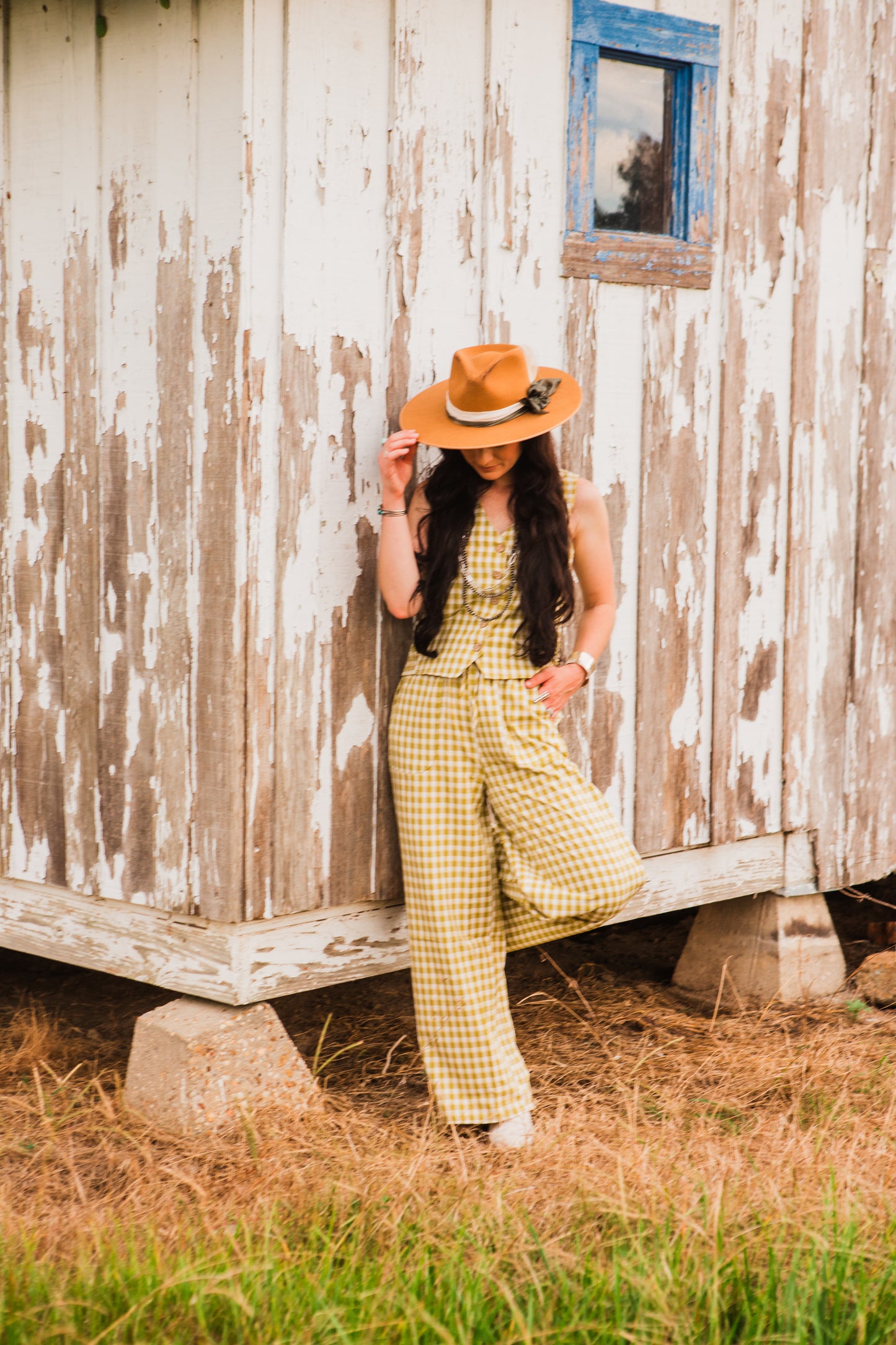 The Tanya Gingham Pants