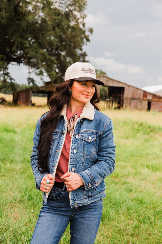 The Esther Sherpa Trucker Jacket