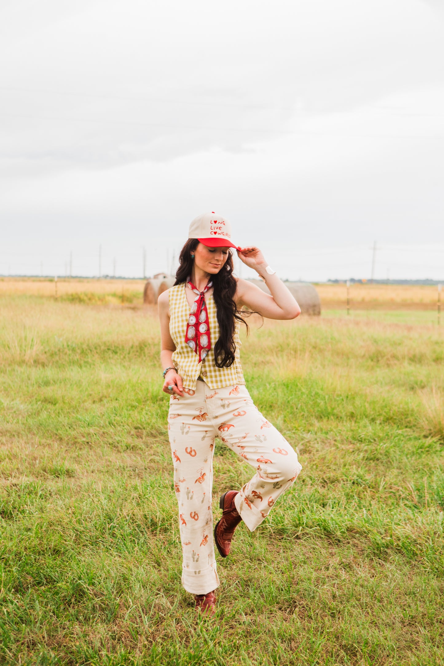 The Tanya Gingham Top