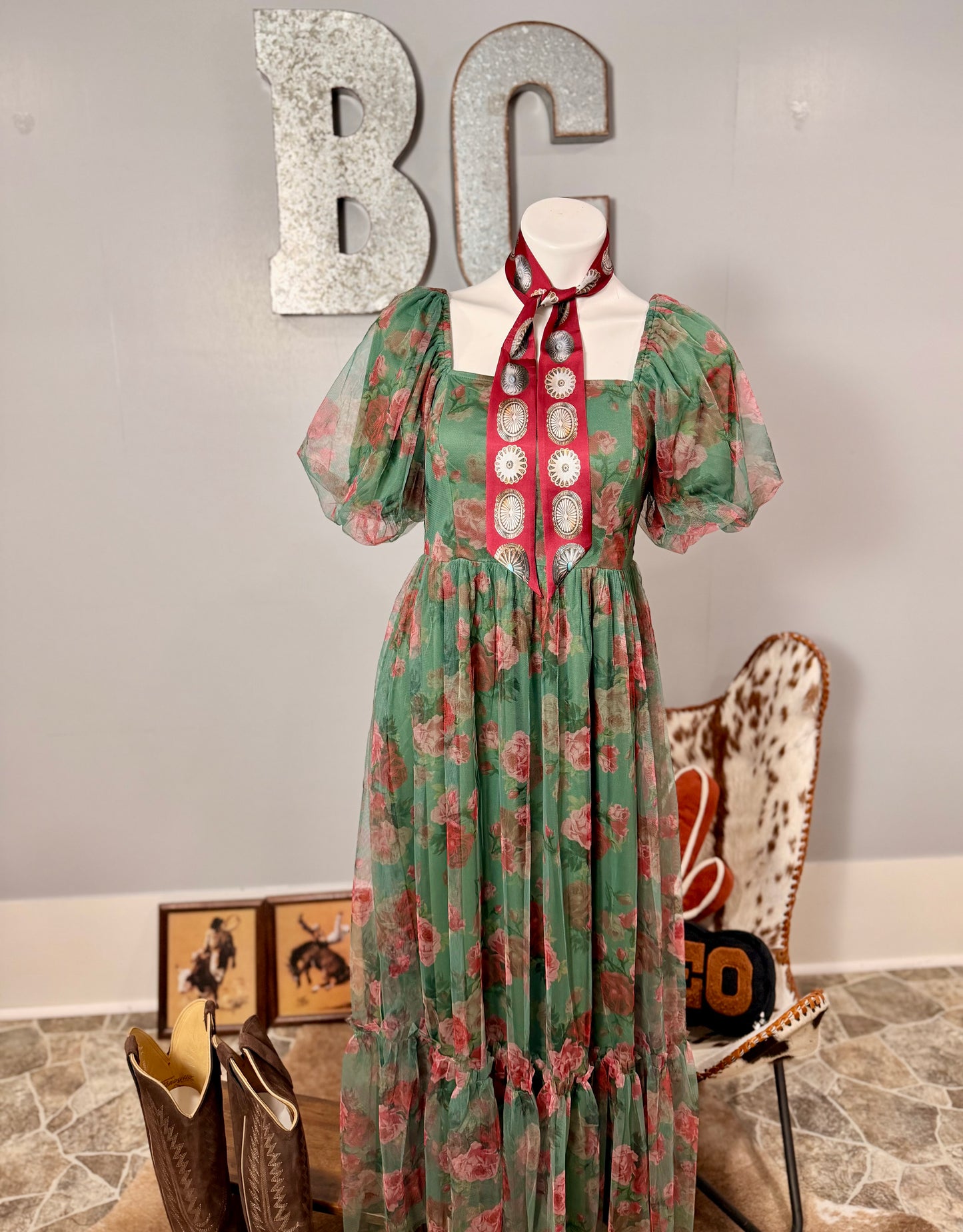 The Colt Tulle Maxi Dress