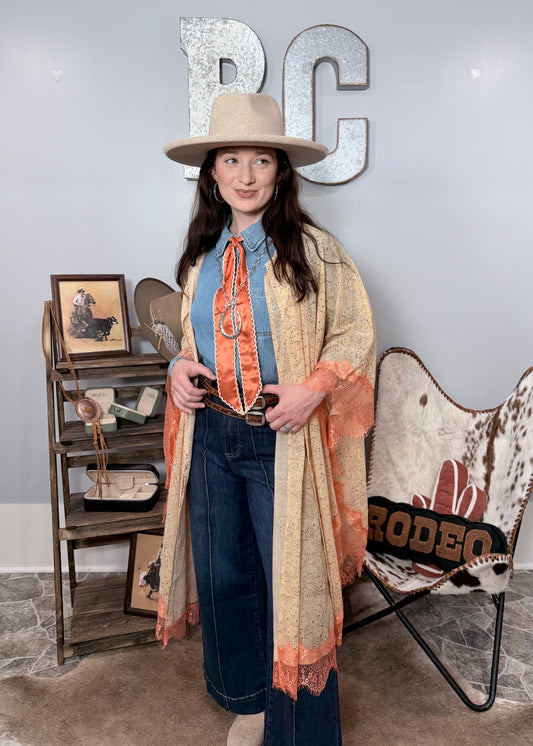 The Opal Kimono Cape