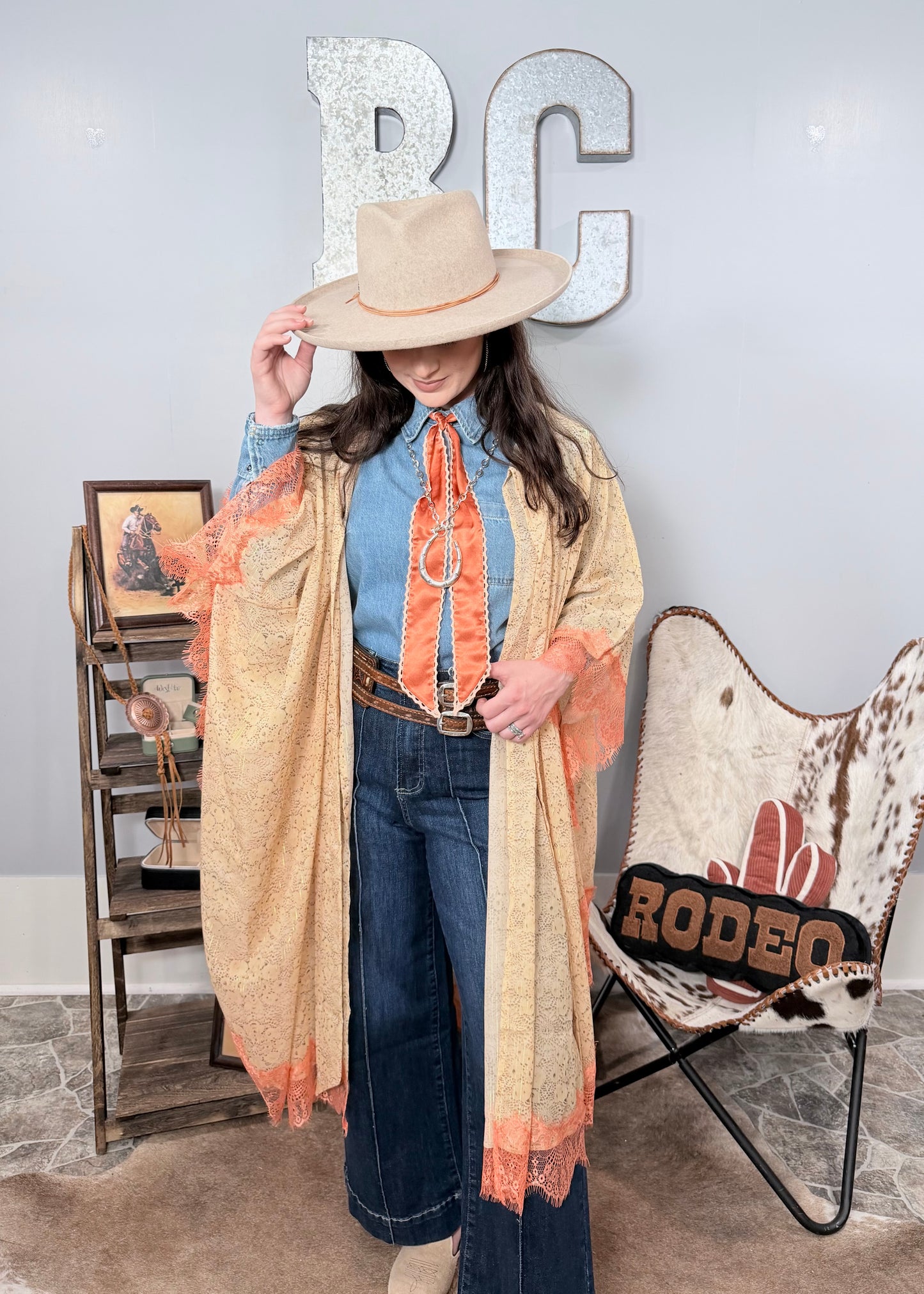 The Opal Kimono Cape