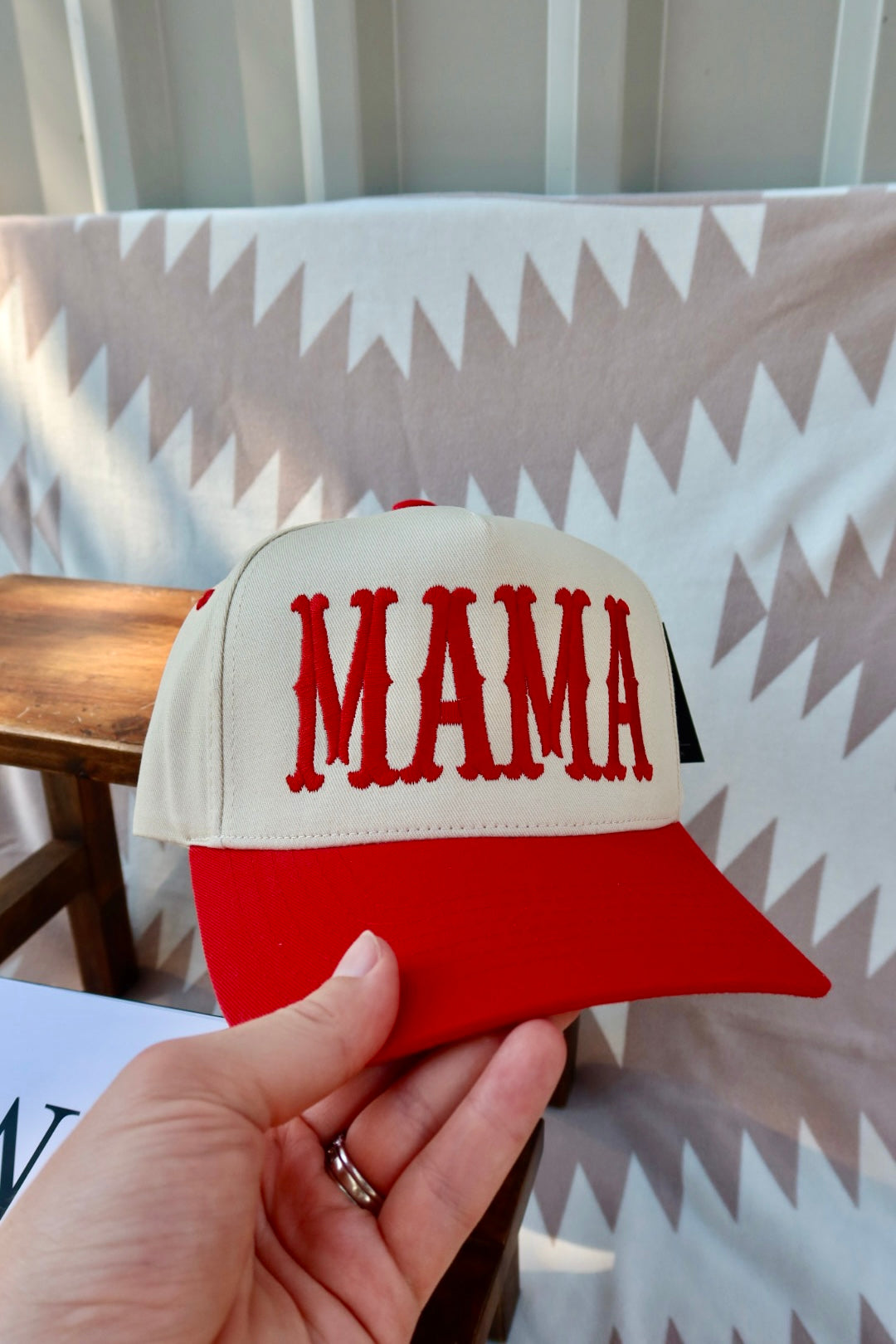 MAMA Trucker- Red