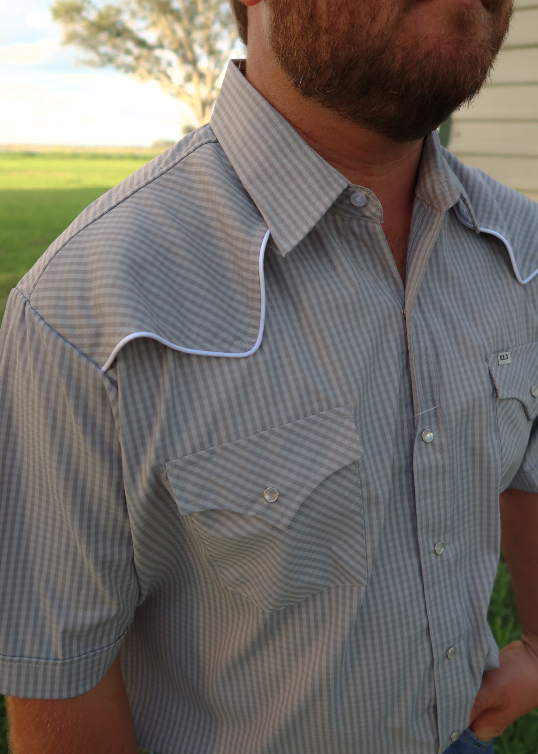 The Pro Pearl Snap Shirt- Short Sleeve