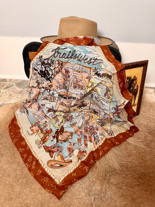 Trails West Shorty Wild Rag for Western Charm