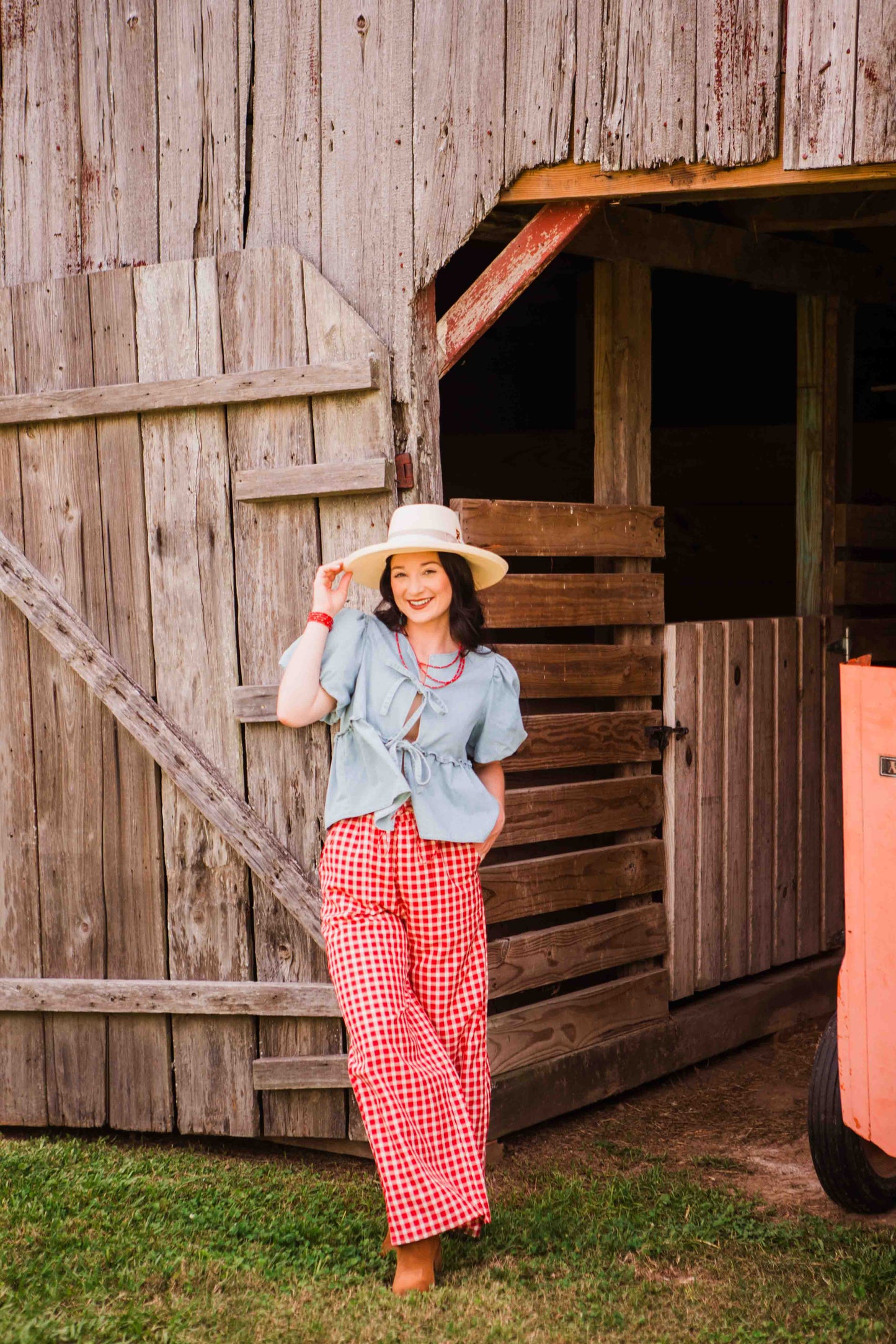 The Meade Checkered Pants