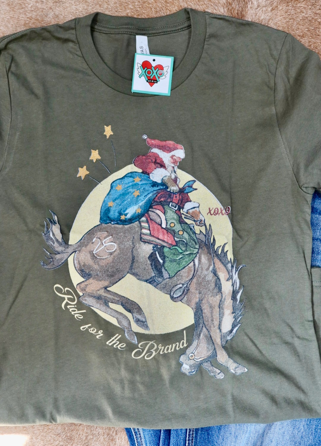 Santa Ride for the Brand Graphic