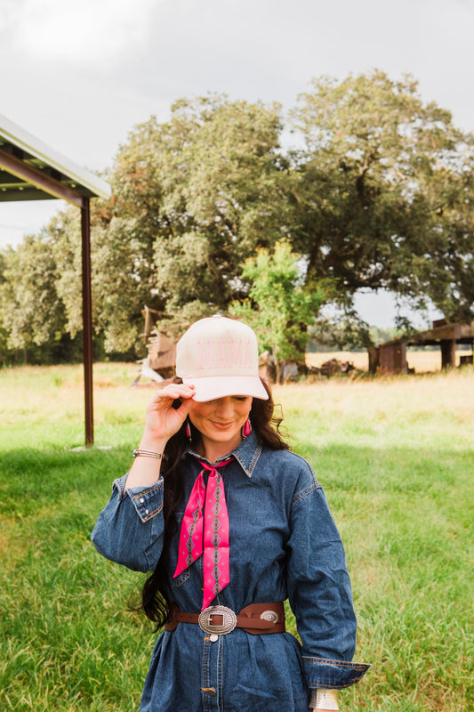 MAMA Trucker- Light Pink