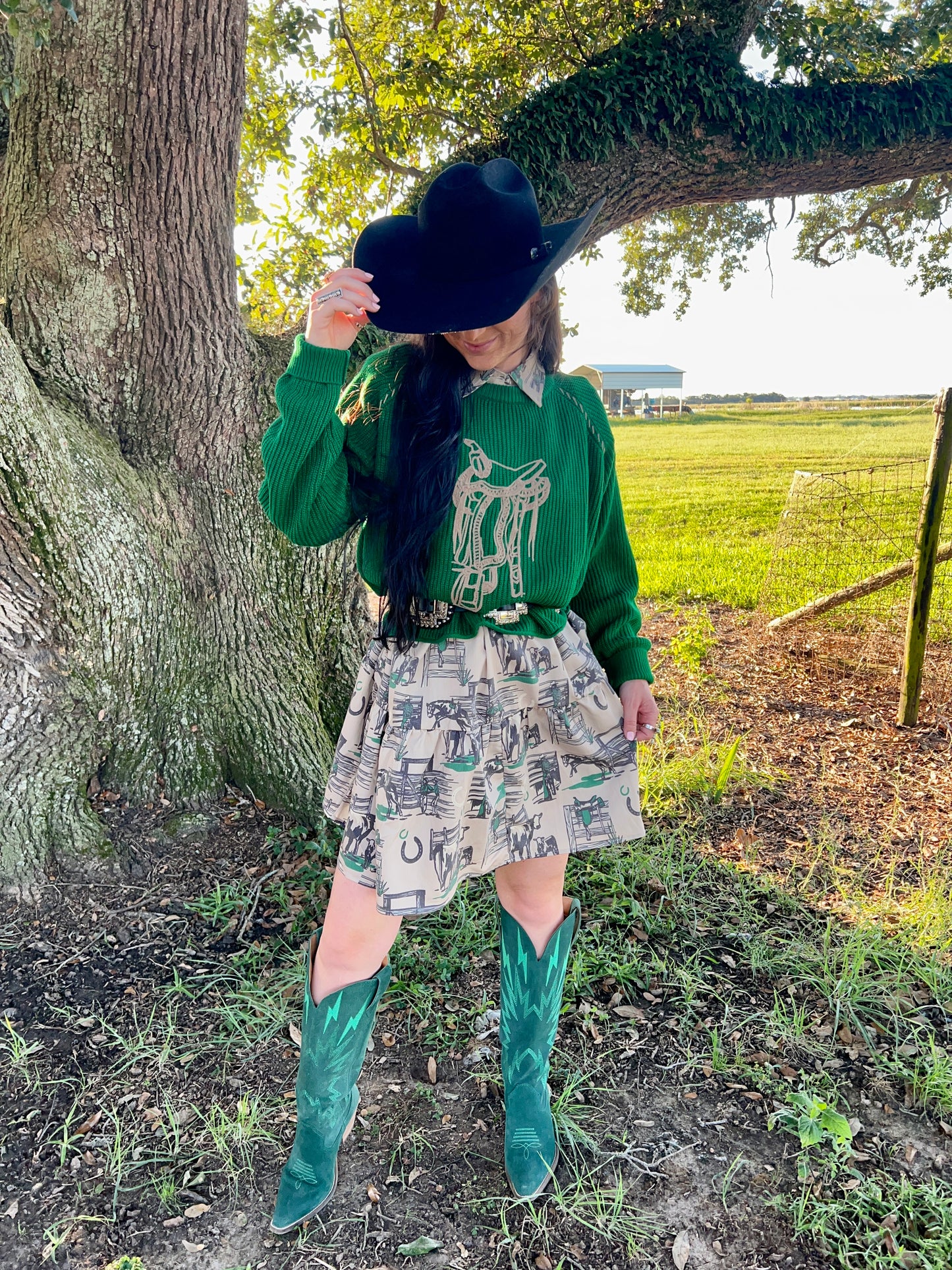 Saddle Straps Sweater