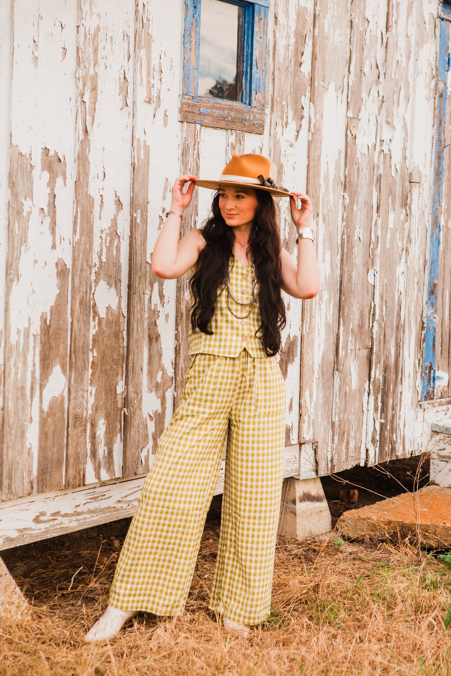 The Tanya Gingham Pants